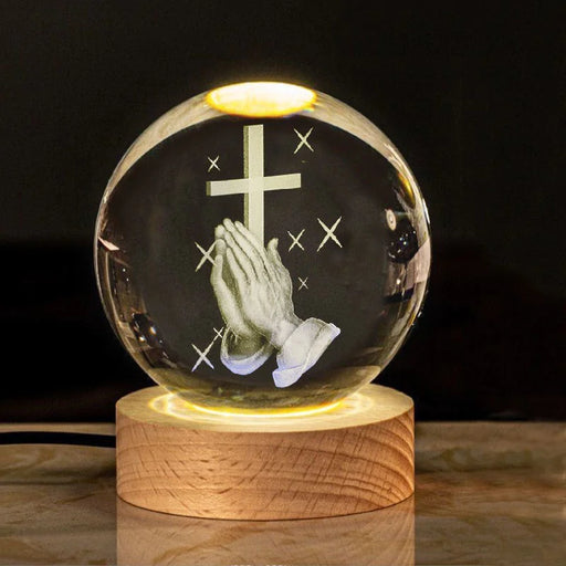 Radiant Crystal Desk Ornament