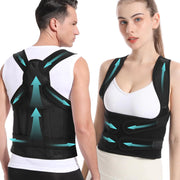 AlignBack Adjustable Posture Corrector for All Genders (M 34-41in)