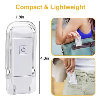 Lampe de lecture LED rechargeable par USB, protection des yeux