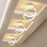 Contemporary Dual Ring LED Ceiling Light