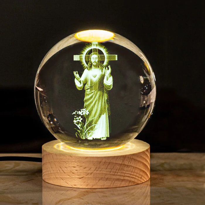 Radiant Crystal Desk Ornament