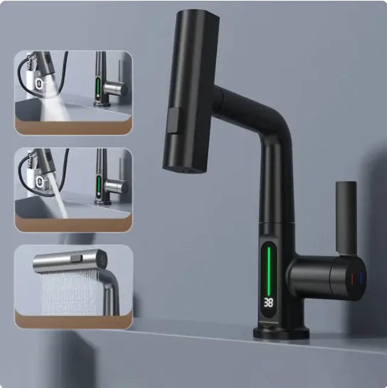 Smart Temp LED Basin Faucet