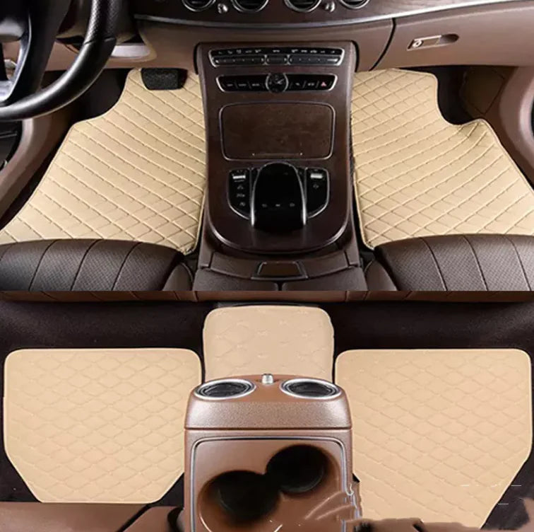 Luxury Leather Car Mat