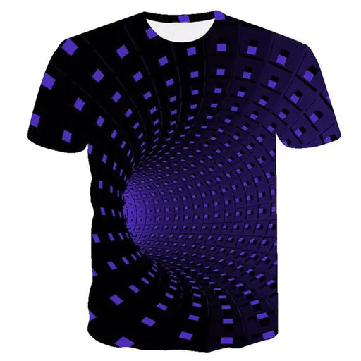 Men's Summer 3D Printed Short Sleeve T-Shirt