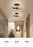 Contemporary Dual Ring LED Ceiling Light