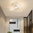 Contemporary Dual Ring LED Ceiling Light