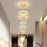 Contemporary Dual Ring LED Ceiling Light
