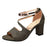 Chic Mid-Heel Buckled Women's Sandals