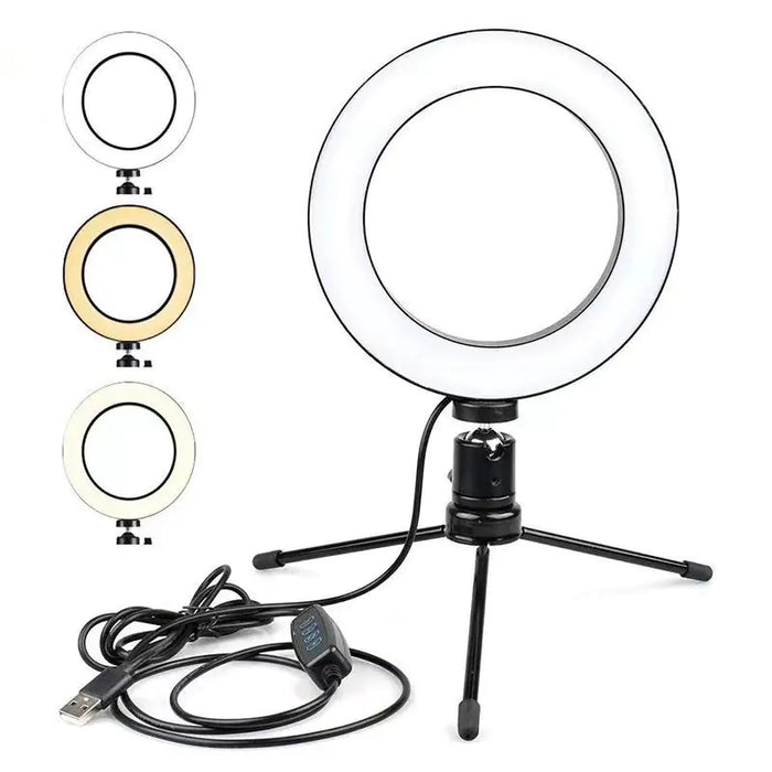 Streaming Pro 6-Inch Ring Light