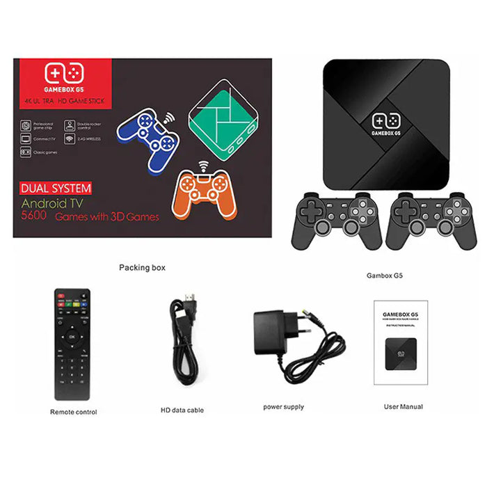 G5 Dual System Gaming Console with Wireless Control