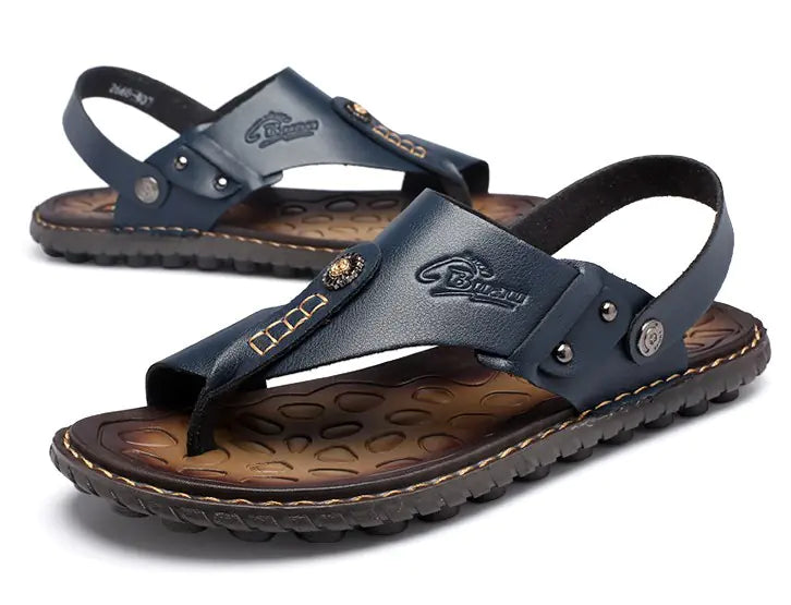 Gentleman's Coastal Leather Sandals