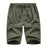 Plus Size Comfort Fit Multi-Pocket Shorts