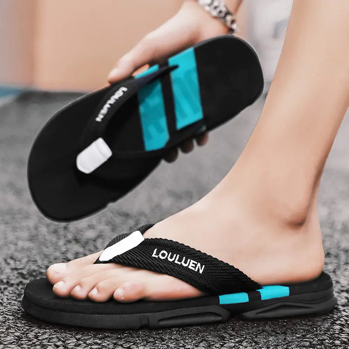 Summer Men's Flip Flops - Outdoor Casual Beach Sandals