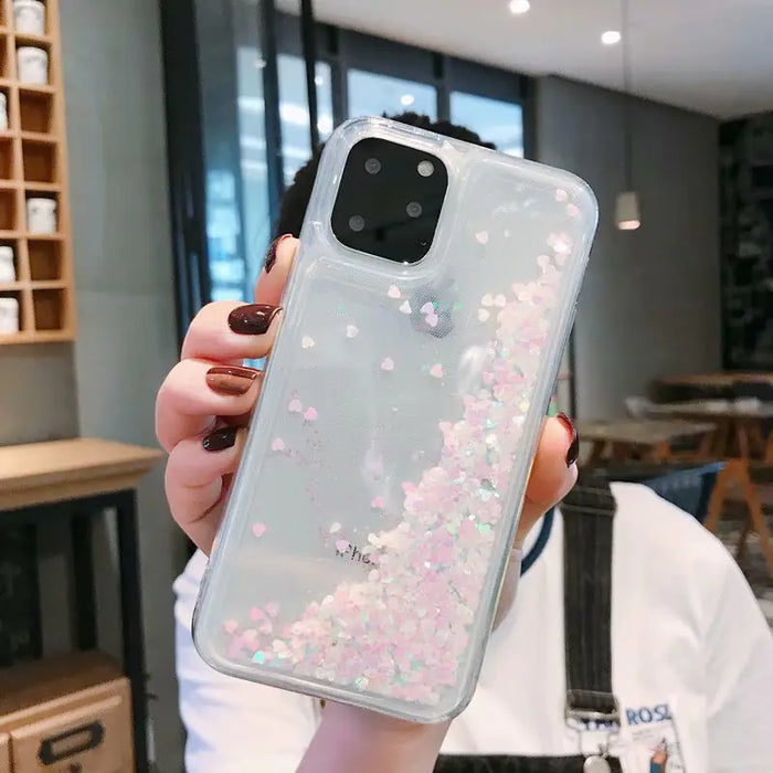 Sparkle TPU Quicksand Case for iPhone