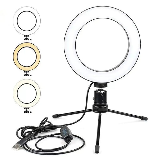 Streaming Pro 6-Inch Ring Light