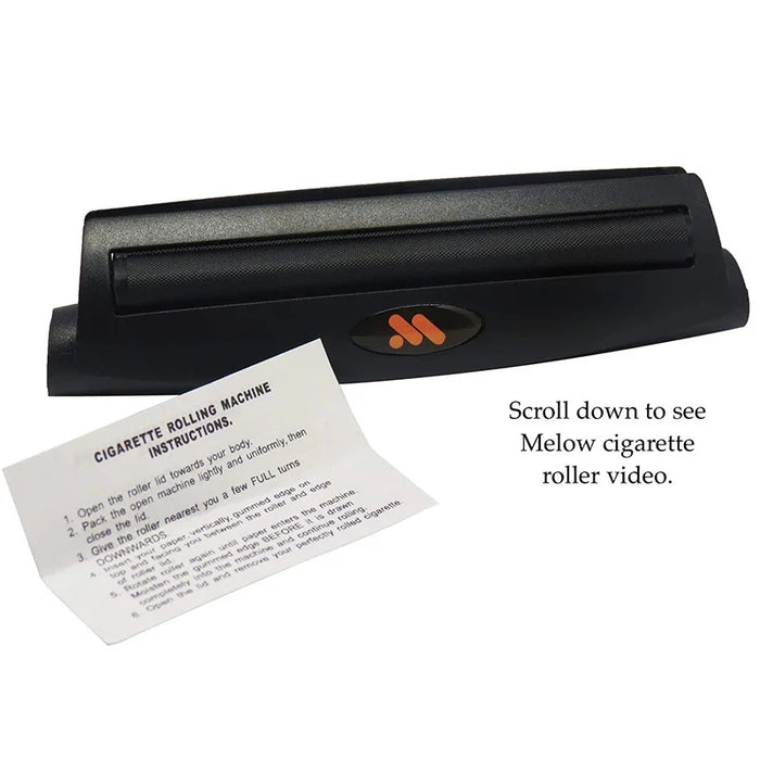 110mm Tobacco Cigarette Manual Rolling Machine with Moisture-proof Tobacco Storage Tube Herb Roller Smoking Accessories