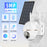 5MP Solar WIFI IP Camera 8000mAh Battery PTZ Surveillance Cameras Wireless PIR Human Tracking CCTV Outdoor HD Waterproof 5X Zoom