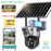4K 8MP Dual Screen Solar Camera Free 256G memory card Outdoor Wireless WiFi PTZ Dual Lens Security Protection Auto Tracking CCTV