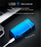 Hot Electric Windproof Metal Lighter Double Arc Flameless Plasma Rechargeable USB Lighter LED Power Display Touch Sensor Lighter
