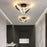 Contemporary Dual Ring LED Ceiling Light