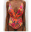 2020 New Women's Sexy Backless One-Piece Swimsuit