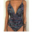 2020 New Women's Sexy Backless One-Piece Swimsuit