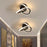 Contemporary Dual Ring LED Ceiling Light