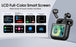 5.3 Multifunctional Touch Screen Earbuds Wireless Noise Cancelling Headphones, 8 Hours Playback Time, Smart Touch Charging Case with Built-in SD Card and MP3 Playback Function, Suitable for Running, Exercise, Travel