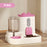 1 Set of 2-in-1 Cat Food Feeding and Watering Device, Integrating Food and Water. Cute appearance, fully automatic operation, but does not require electricity. No wireless or battery required, reasonable size, excellent mater