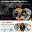 1pc Men's Smart Watch with Call Function, 3.61cm HD Display, Fitness Tracker, Sleep & Calorie Monitor, Wireless, Multi-Sport Modes, USB Rechargeable, Metal Bezel & Dual/Silicone Straps, Android Compatible, Smart Watch for And
