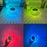 Multicolor LED Crystal Accent Lamp