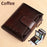 BANYANU Men'S Genuine Leather Wallet - Slim Vertical Design with Multiple Card Slots, RFID Blocking, and Secure Zipper Closure for Everyday Use, Everyday Wallet | Sleek Wallet | Genuine Leather Wallet