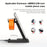 3-in-1 15W Fast Charging Station with Wireless Pad - Compatible with iPhone 16, 15, 14, 13, 12, 11, X, 8 Pro Max/Pro/Mini/Plus, iWatch Ultra10/9/8/7/6/5/4/3/2 SE, AirPods 4/3/2/Pro - Ideal for Business Gifts and Birthdays, Ai