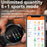 2025 New GPS Tracking Smartwatch, 1, 95-inch HD Large Screen, 500mAh Large Capacity Battery, Built-in 5, 2/3, 0 Dual Wireless Chip, Supports Wireless Calling, Multiple Sports Modes, Suitable for iPhone and Android, Zinc Alloy