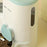 2-in-1 Automatic Cat Feeder and Water Dispenser Set with Stainless Steel Bowl - Detachable, Washable Pet Food & Water Station for Indoor Cats, Non-Electric, Easy-Clean Design