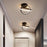 Contemporary Dual Ring LED Ceiling Light