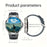 2024 New Smartwatch with 4.7cm HD Touch Screen, 710mAh Long Battery Life, 100+ Sports Modes, Wireless Compatible for Android/iPhone, Wireless Calls & Messages, Pedometer, Silicone Strap, USB Charging - Fitness Tracker for Out