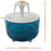 Cats and dogs pet new fountain flower water dispenser automatic cat water dispenser dog water dispenser food grade PP material, quiet operation, USB powered, safe and secure, suitable for cats and dogs large capacity