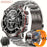1pc Men's Smart Watch with Call Function, 3.61cm HD Display, Fitness Tracker, Sleep & Calorie Monitor, Wireless, Multi-Sport Modes, USB Rechargeable, Metal Bezel & Dual/Silicone Straps, Android Compatible, Smart Watch for And