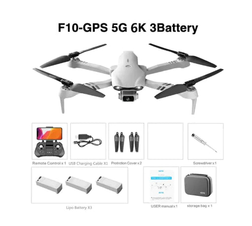DualView 6K Drone with Smart Return
