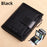 BANYANU Men'S Genuine Leather Wallet - Slim Vertical Design with Multiple Card Slots, RFID Blocking, and Secure Zipper Closure for Everyday Use, Everyday Wallet | Sleek Wallet | Genuine Leather Wallet