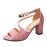 Chic Mid-Heel Buckled Women's Sandals
