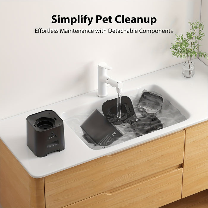 Alimentador Automático para Gatos com Câmara HD - WiFi Smart App
