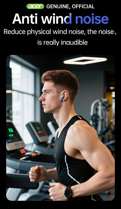 [acer official authentic]In-Ear Design|TWS Wireless Headset|Stereo|Heavy Bass|Low Latency|Comfortable Wearing(Study/Business/Sports/Running/Fitness)|Multi-Device Compatible(Mobile Phone/Tablet/Laptop)|Christmas Gift/Valentine