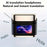 2025 new AI real-time translation Bluetooth headset, Smart LCD Touch Screen, ANC ENC Wireless Tws Earphones Noise Cancellation Headphone Digital Display Touch Screen Bluetooth Earbuds