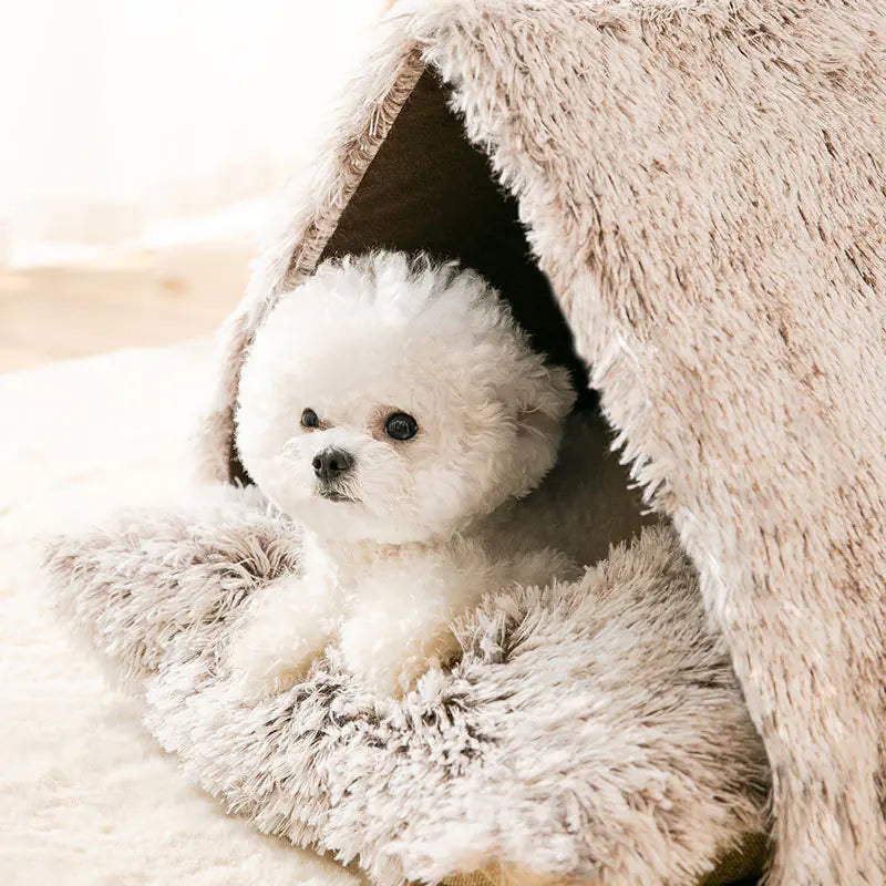 Cozy Plush Dog Kennel