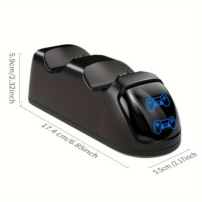 for PS4 Controller Charger with Charging Display Function, Fast Charge and Protection Storage Holder
