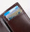 Vintage Oil Wax Layer Cowhide Men's Wallet, RFID Anti-theft Card Folding Genuine Leather Wallet, Large Capacity Multi-Card Credit Card Holder, Transparent ID Document Card Holder, 12 Bank Card Slots, 2 Transparent ID Document