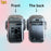 1pc USB Rechargeable Dual Arc Plasma Lighter with Flashlight - Portable Electronic Igniter for Outdoor Survival, Emergency & Exploration, Transparent Green & Yellow Design, Perfect Gift for Men and Women