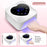 X20 Cordless Nail Cure Lamp with Lithium Battery